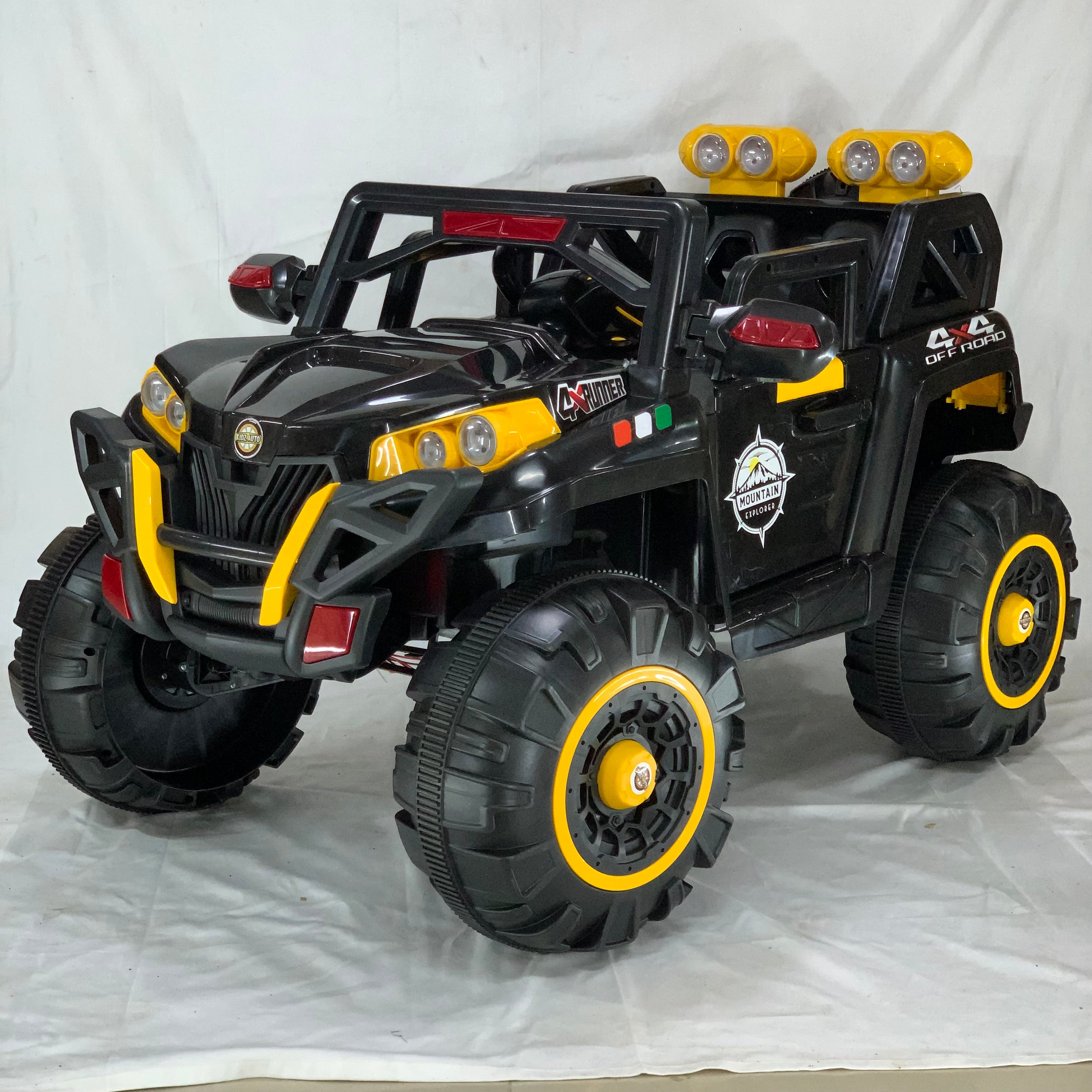 Kids Big Size 4x4 Battery Operated Electric Jeep For 1-8 Years Boys & Girls | 3 Mode Control Remote + Mobile App + Manual Drive Kids Big Size 4x4 Battery Operated Electric Jeep For 1-8 Years Boys & Girls | 3 Mode Control Remote + Mobile App + Manual Drive